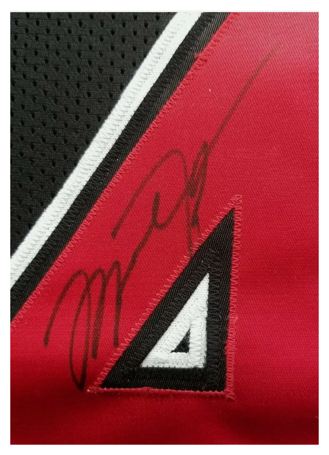 Michael Jordan Autographed Chicago Bulls Jersey Framed
