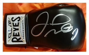 Floyd Mayweather Jr. "PRETTY BOY" Autographed Cleto Reyes Black Glove. Beckett