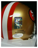 Steve Young "San Francisco 49ers" Autographed Riddell Mini Helmet. JSA
