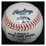 Yasiel Puig "Cleveland Indians" Autographed MLB Baseball. JSA