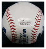 Yasiel Puig "Cleveland Indians" Autographed MLB Baseball. JSA