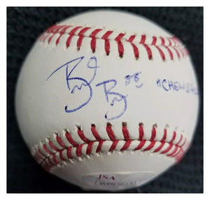 Brent Burns "San Jose Sharks" Autographed MLB Baseball Baseball. JSA